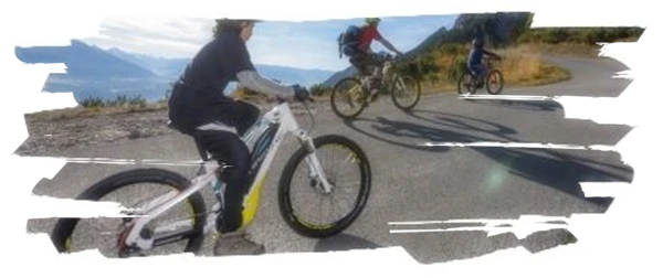 Mit den Kindern und dem E-Bike on Tour